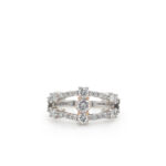 Diamond Rose Gold Fashion Ring
