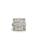 European Cut Diamonds Antique Women's Ring