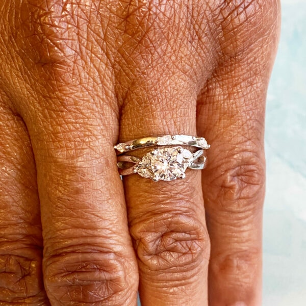 custom diamond ring
