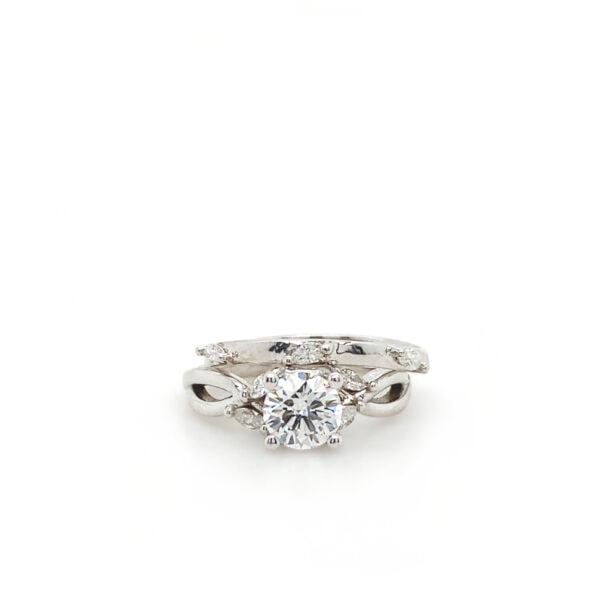 3 Diamonds Bridal Set