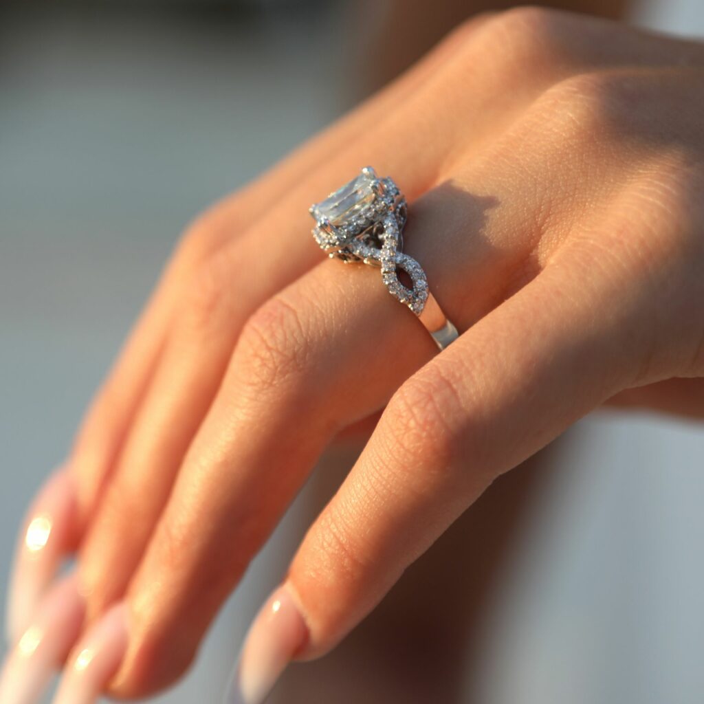 romantic engagement ring