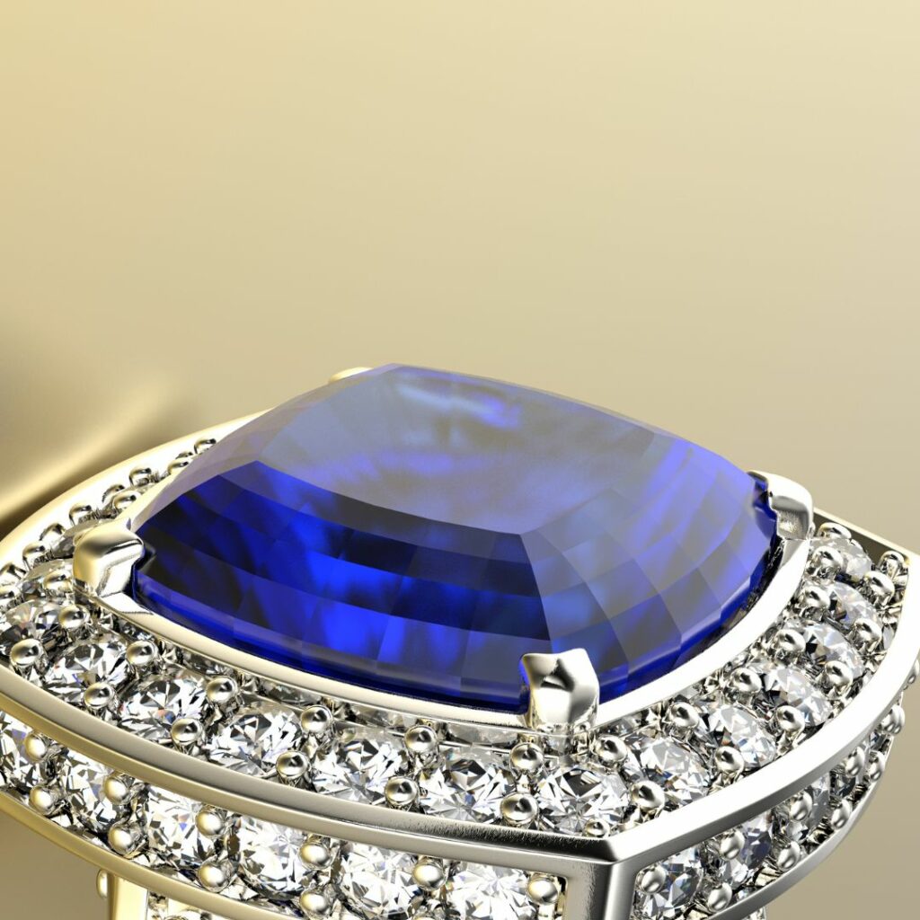 meaning of blue sapphire engagement rings